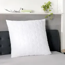 Kopfkissen Mikrofaser 80x80cm - Hochwertiges Schlafkissen mit 1000g Füllgewicht - Kissen für erholsamen Schlaf, geeignet für Allergiker. Das superweiche Mikrofasergewebe sorgt für optimalen Feuchtigkeitstransport und Temperaturausgleich.