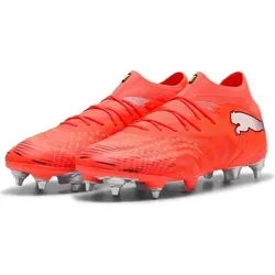 Puma FUTURE 9 ULTIMATE MxSG Fußballschuhe - Rot - Entfessle deine Kreativität auf dem Platz mit den FUTURE 9 ULTIMATE! Das flexible Obermaterial und die innovative Laufsohle sorgen für optimale Beweglichkeit und Kontrolle auf weichen Naturböden.