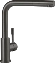 Steel Shower Anthracite Küchenarmatur mit Schlauchbrause - Moderne Hochdruck-Küchenarmatur in Anthrazit, bietet flexible Nutzung durch Schlauchbrause und passt perfekt in jede moderne Küche.