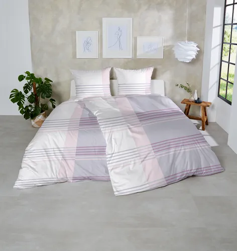 Bettwäsche Winter Biber Feinbiber Baumwolle 135x200 + 80x80 cm Größe: 2 teilig Design: 17232012-084