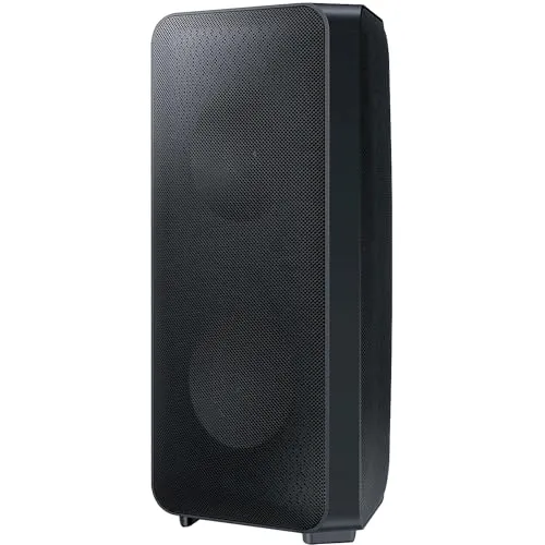 Samsung Sound Tower MX-ST40B (2022) - 160 W Bluetooth Lautsprecher mit IPX5 Wasserschutz, 12 Stunden Akkulaufzeit und beeindruckenden Lichteffekten für jede Party