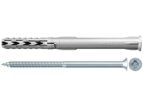 Fischer Langschaftdübel SXR 8 x 120 Z Senkkopfschraube (PZ) 503415 SB-Karte