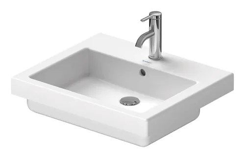Duravit Vero Einbauwaschtisch 465x550mm, Hochglanz Weiß