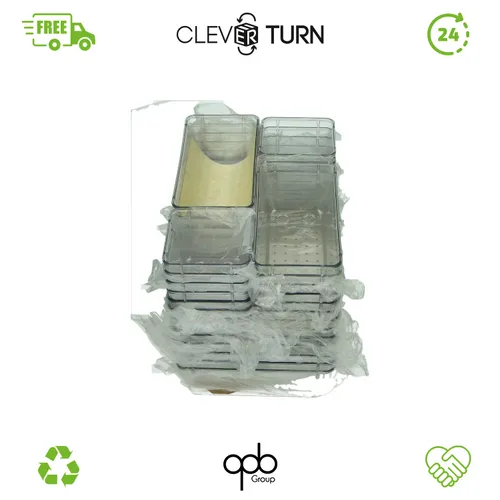 Vtopmart 37 Stücke Schubladen Ordnungssystem mit 4 Größen von apb Group