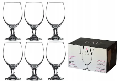 kieliszki 6szt DO PIWA 400ml. LAV CHOMIK