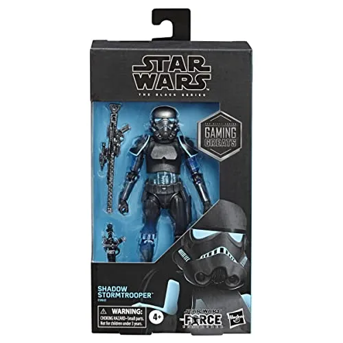 Star Wars: The Force Unleashed Shadow Stormtrooper The Black Series Action Exclusive 6 inch Figure