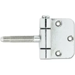 Steckband 3-teilig  Flügelteil Einlassen/Aufschrauben ø 18 mm,vernickelt