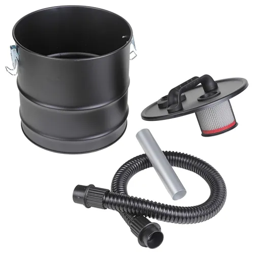 vhbw 1x Schlauch, 1x Staubsauger-Rohr, 1x Filterkartusche, 1x Aschefilter kompatibel mit Kärcher A 2111, A 2206 X, A 2201, A 2204 Nass-/Trockensauger