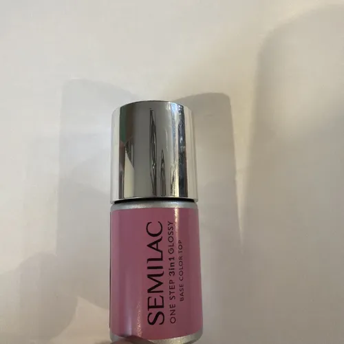 SEMILAC One Step Glossy 3in1 Hybrid-Nagellack S201 Erdrosa 7 ml