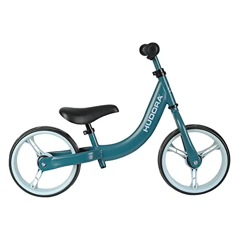 Laufrad Hudora Classic blau 12 Zoll - Kinderfahrzeug für 3-7 Jahre, stabiler Stahlrahmen und belastbar bis 35kg, ideal für den Einstieg ins Radfahren.
