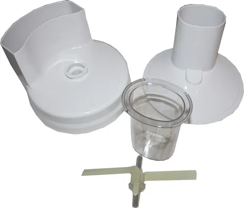 daniplus Durchlaufschnitzler ohne Scheiben passend für Bosch MUZ4DS2, MUM4-Serie Küchenmaschine - Nr.: 653294