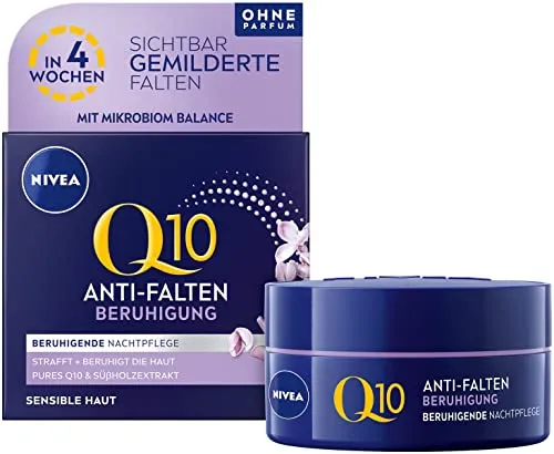 NIVEA Q10 Anti-Falten Beruhigung Nachtpflege (50 ml)