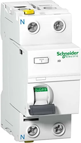 Schneider Electric A9Z20216 Fi-Schutzschalter iID, 2-Polig, 16A, 10mA, Typ A