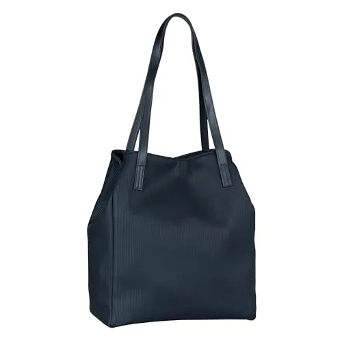 TOM TAILOR Arona Cord Shopper No Zip M in blau von Tom Tailor