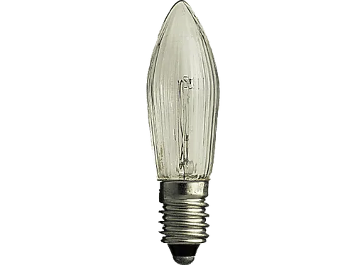 Konstsmide Ersatzbirne E10, 3er-Blister, klar, 34V, 3W von Konstsmide