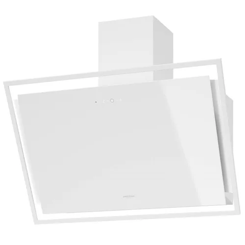 Oranier breite weiße kopffreie Abluft Wandhaube 90 cm Selena