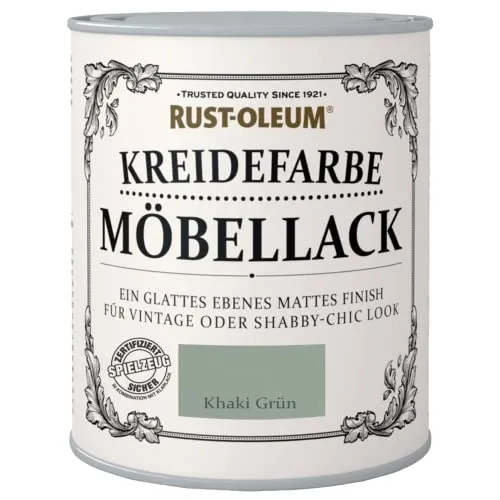 RUST-OLEUM 14008.DE.0.75 Kreidefarbe DOSE 750ml khaki grün