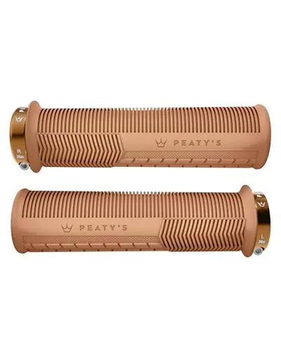 Peaty's Monarch-Griffe – Zahnfleisch/Pilz/dick – Trail-Komfort, langlebig, ergonomische Fingerstangen, unterstützt Daumenpolster, ganztägiges Reiten, jedes Wetter und Gelände, MTB Enduro Downhill