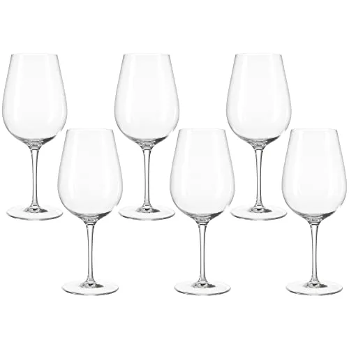 LEONARDO Rotweinglas TIVOLI 700 ml, 6er-Set - Elegante Rotweingläser aus der Serie TIVOLI mit gezogenem Stiel für Stabilität. Spülmaschinenfest und kratzfest - ideal für stilvolle Anlässe!