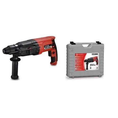 Bohr- und Meißelhammer SDS-PLUS, HD 26 BK, 800W, 2,8J, Koffer, STAYER