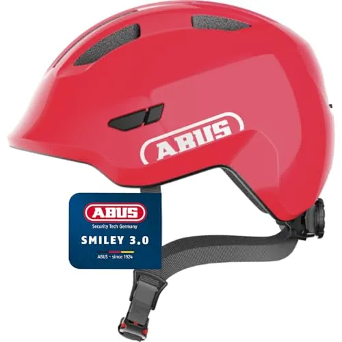 ABUS Unisex Fahrradhelm Shiny Red, M (50-55 cm)