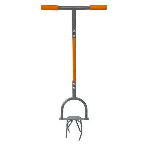 Kraftsparende Bodenfräse - Grubber & Hacken, effizientes Werkzeug für müheloses Arbeiten im Garten- und Landschaftsbau.