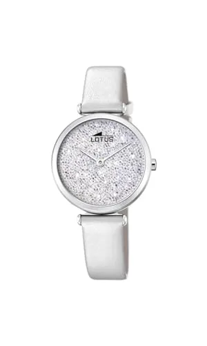 Lotus Damen Armbanduhr Analog Quarz Leder 18607/1