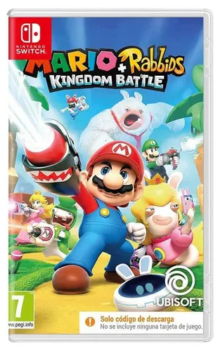 Nintendo Games Switch Mario + Rabbids Kingdom Battle Code In The Box Durchsichtig PAL Durchsichtig PAL
