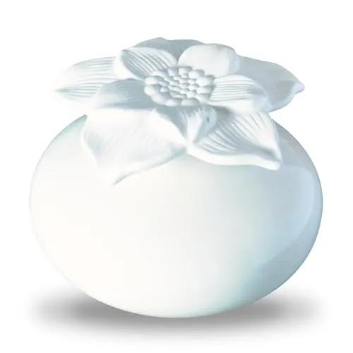 Zen‘Arôme Duftspender/Diffusor, Narzissen-Design, Weiß
