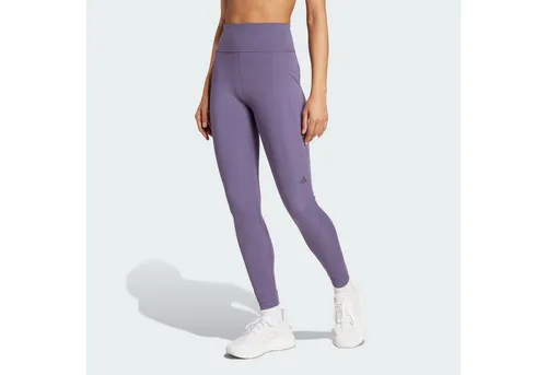 adidas Damen Own the Run 7/8 Leggings, Preloved Violet, XXL - Tights mit enger Passform aus 85% recyceltem Polyester und 15% Elastan, ausgestattet mit hochfunktionalem Adiflex Material und AEROREADY für optimalen Tragekomfort.