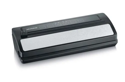 Severin Folienschweißgerät FS 3611 - Vakuumierer für optimale Frische, verlängert Haltbarkeit von Lebensmitteln bis zu 8x. Vollautomatisches Vakuumieren mit OneTouch für müheloses Handling.