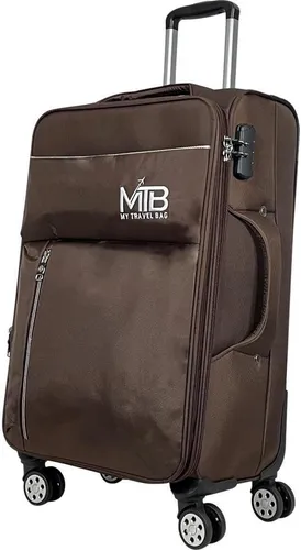 MY TRAVEL BAG Stoffkoffer Trolley Tasche – Leichtgewicht Reisekoffer mit Dehnungsfuge