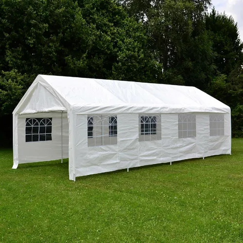 VCM Pavillon 3x4x8 m | Wasserabweisendes Party- und Gartenzelt