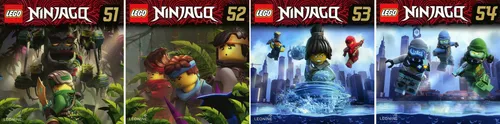 CDs * LEGO NINJAGO HÖRSPIEL CD 51-54 (51+52+53+54) IM SET # NEU OVP = 4