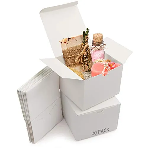 Belle Vous Karton Geschenkboxen Weiß (20 Stk) von Belle Vous
