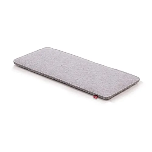 CanadianCat Company Katzen Fensterliege – gepolsterte Filzmatte für Fensterbänke, Größe S - Fensterplätze für Katzen – Die hochwertige, gepolsterte Filzmatte bietet Ihrer Katze einen bequemen Liegeplatz, ideal zum Sonnenbaden und Beobachten der Umgebung.