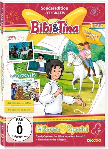 DAS MIKOSCH-SPECIAL - BIBI & TINA   DVD+CD NEU