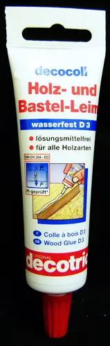 60g HOLZLEIM Bastelleim wasserfest Spritztube für alle Holzarten