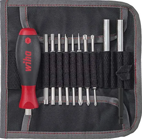 WIHA Bit Set Montage 20-tlg inkl. Rolltasche