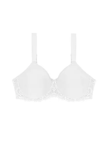 Triumph Damen Minimizer BH Modern Finesse W 01, Weiß, Gr. 80D - Funktionsunterwäsche mit Minimizer-Effekt für eine optimale Silhouette und hohen Tragekomfort, ideal für den Alltag.