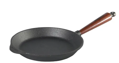 Skeppshult Bratpfanne 28 cm aus Gusseisen - Hochwertige Bratpfanne mit 28 cm Durchmesser, geeignet für alle Herdarten, ideal für perfekte Bratergebnisse und lange Haltbarkeit.