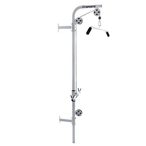 ScSPORTS® Trizepsstange Wandmontage Latzugstation - Klimmzugstangen für Ihr Home Gym, bietet vielseitiges Training und maximale Belastbarkeit bis 100 kg für effektives Ganzkörpertraining.
