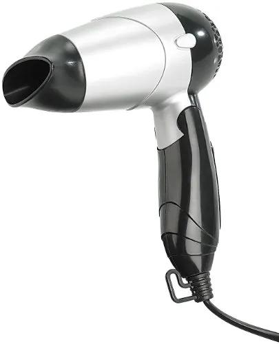 Sichler Beauty Reiseföhn: Klappbarer Reise-Haartrockner, 800 W (Reisehaartrockner, Camping Föhn, Watt)