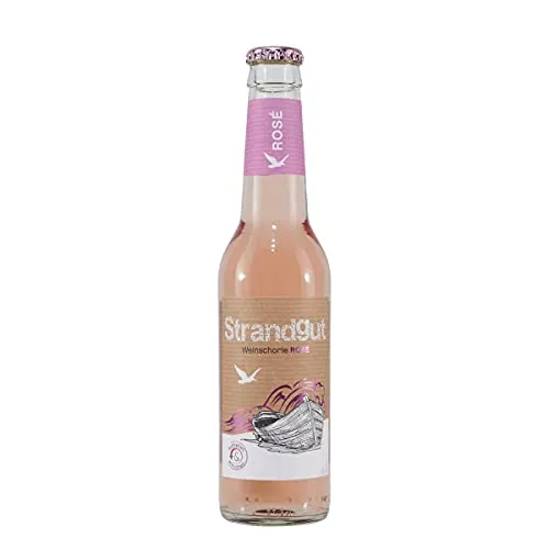 Strandgut Weinschorle Rosé (12 x 0,275L) von Strandgut