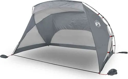 Strandzelt Grau 274x178x170 cm von vidaXL