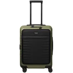 Titan Upgrade 4-Rollen Trolley olivgrün 3000049-86 - Trolley in olivgrün mit 4 Rollen, leicht manövrierbar und ideal für Reisen oder als Handgepäck.