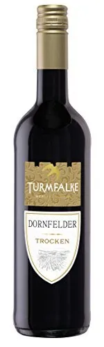 Turmfalke Dornfelder QbA Rotwein trocken Qualitätswein 750ml