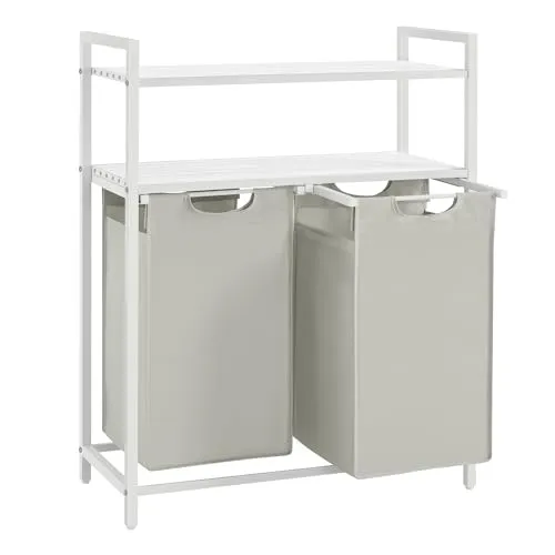 Wäschekörbe Weiß von VASAGLE