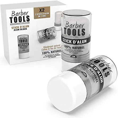 BARBER TOOLS Alaunstein Stick 2X120gr