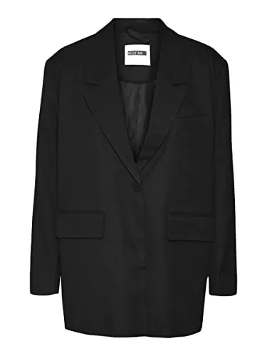 Noisy May Damen Oversized Blazer NMMILLA in Schwarz, Größe S